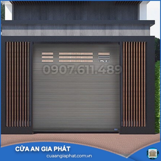 Cửa cuốn mega - mẫu nan M70